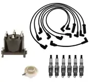 ACDelco Ignition Kit Distributor Rotor Cap Wire Spark Plugs For GMC Sonoma 4.3L