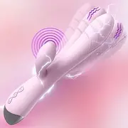Vibrating Massager Stick for Women, 10 Vibration Modes, Clitoral Stimulation, Waterproof, USB Rechargeable, Pink