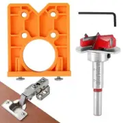Serplex® 35mm Hinge Hole Drill Jig Guide for Cabinets – Woodworking Tool