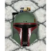 STAR WARS Boba Fett Half Mask Costume Cosplay Adult OSFA *NEW*