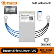 ANT SMART BMS 8S-20S 100-575A LiFePO4 Li-ion LTO Battery Protection Board/BT+LCD