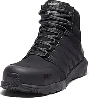 [Timberland PRO] Men's Radius Mid Composite Safety Toe Industrial Athletic Work Shoe