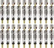 tunghey Presta Valve Cores Brass Tubeless Cores Kit Bike Replacement for Road and MTB Bike Tubeless Presta Valve Stem, Stan's, Vittoria, Continental, Kenda and More