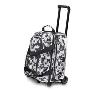 Brunswick Zone Double Roller Bowling Bag (Grey Chaos)