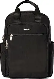 [Baggallini] Commuter Laptop Lightweight 15x11 Travel Backpack W/RFID & Luggage Sleeve