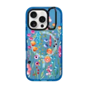 iPhone 16 Pro Impact Ring Stand Case MagSafe Compatible Jardin De Fleurs 2 phone case