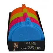 Scream Dog Food Can Cover Dishwasher Safe Assorted Single