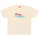 【PARAGRAPH】S7 NO.58 SWIMMING TEE 游泳圖像 短T (IVORY 象牙色) 化學原宿