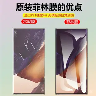 潮萌殼膜 三星 s21原裝膜 s20FE原廠膜 note20ultra菲林膜 s10+全膠熱彎手機膜 DYV3