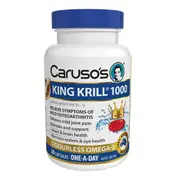 Caruso's King Krill 1000mg One A Day Cap X 30