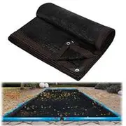Swimming Pool Leafs Net Cover, Pool-Cover Rectangular 5 X 10 M, Paddling Pool-Cover Rectangular, All-Weather Outdoor Cover for Inground and aboves Ground Swimming Pools, Cuttable Rectangle Shape
