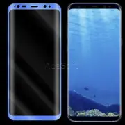 [Blue Frame] Tempered Glass Screen Protector for Samsung Galaxy S8+ SM-G955U