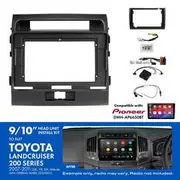 Aerpro 9"/10" Multimedia Receiver Head Unit Kit to suit Toyota LandCruiser 200 Series - AKTO17