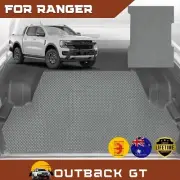 6D Diamond Car Floor Mats for Ford Ranger (PX3 Dual Cab Ute) 2018-2022