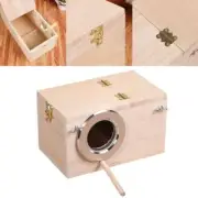 Birds/Nest Box Lovebird House Wood Parakeet Budgie Cockatiel Breeding Nest NEW