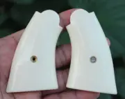 IVORY GRIPS FOR S&W M 1917 US. ARMY N FRAME CUSTOM PRE WAR LOOK OLD SCHOOL NICE