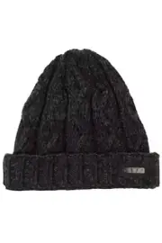 NEFF Zignature Wool Beanie with Fleece Lining Black New