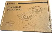 NEW AWOZKCD K131/KSD301 thermal switch auto reset snap disc microwave thermo