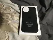iPhone 12 mini silicone case Mag Safe MHKX3ZM/A new black color new sealed