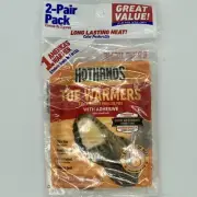 HotHands Toe Warmers With Adhesive - 2-Pair Pack Ultra Thin Air Activated