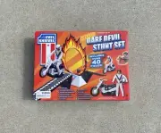VTG Evel Knievel Deluxe Dare Devil Stunt Set Ideal Toys 2005 New Open Box Sealed