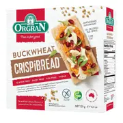 Orgran Gluten Free Crispibread Buckwheat 125g (Pack of 6)