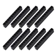 10Pcs Bit Holder 10 Hole 1/4 Hex Shank Screwdriver Plastic Screwdriver Storage