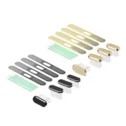 Cellphone Speaker Charging Port Protector Antilost Dust Plug Caps for IP15 IP16