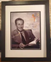 Walt Disney Tinker bell Dreams Do Come True Hand Signed Margaret Kerry NEW