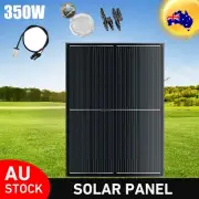 350W Fixed Solar Panel Kit Mono Caravan Home Off Gird Battery Charger Power Bank