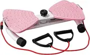Exercise Twist Board | Abdominal Core Strength Training - Silent Twist Board with Resistance Bands for Apartment Fitness Core Strengthen Home Gym Workout