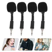 4 PCS Microphone Laptop Microphone Microphone Live Singing