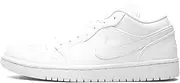 [Nike] Jordan Womens Air 1 Low Leather Synthetic White Trainers 6.5 US