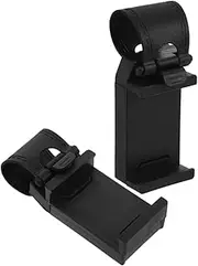 PRETYZOOM 2pcs Car Phone Holder for Steering Wheel Dashboard Accessory with Firm Grip Compatibility for Safe Navigation and Entertainment Car Smartphone Stand