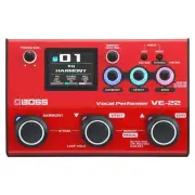 BOSS VE-22 Vocal Performer Multi Effector Dial Red