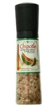 Dean Jacobs Chipotle & Himalayan Pink Salt Grinder 13.2 Oz