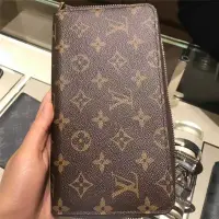 在飛比找蝦皮購物優惠-二手LV LOUIS VUITTON 路易威登 長錢包 老花