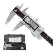 Digital Caliper 6 Inch Measuring Tool Stainless Steel Electronic Vernier Cali...