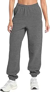 [Hat and Beyond] Womens Oversized Heavyweight Sweatpant with Pockets Loose Fit Gym Lounge Essentials Fleece Joggers S-5XL