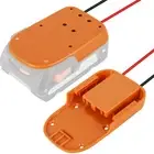 Lithium-ion Battery Adapter Insulated Power Wheel Power Connector for AEG 18V☒
