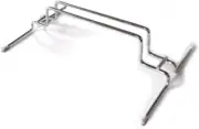 Cozy Legs Flat Panel Heater Stand, Desk Metal Stand with Rubber Silver