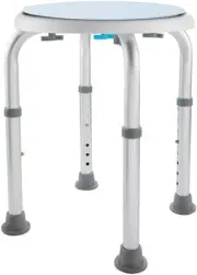 Yarra Supply Adjustable Bath Shower Stool Height Chair Seat...