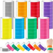 Pulseras De Colores Para Eventos Brazaletes Y Papel Pulseras Impermeables Bandas