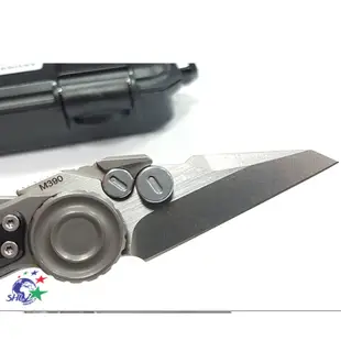 Noc Knives 機械風 Karambit 折刀(黑)- M390鋼(石洗/拉絲處理) / MT-11/BL 詮國