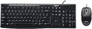Logitech Media Combo MK200 Full-Size Keyboard and High-Definition Optical Mouse (920-002714)