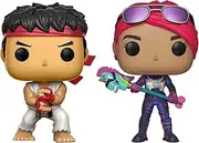 Pop Fortnite Ryu and Brite Bomber Vinyl Figure 2 Pack