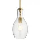 Kichler 42456 Everly 7"W Mini Pendant - Brass
