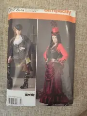 simplicity sewing patterns women Halloween Costumes 0873 Misses' Costume 6-12