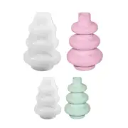 Round Shape Resin Clay Molds Flower Vase Moulds for Making Vase Flowerpot