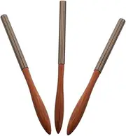 MUSISALY 3pc Set Nail Art Pen Multifunctional Brush Flat Head Manicure Tool for Shading Gradient